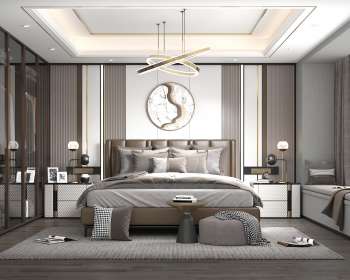 Thiết kế nội thất phòng ngủ diện tích 10m2 tại Quảng Bình